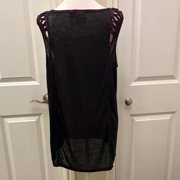 Harley-Davidson Woman's Black Tank Top XL Red Highlights - Picture 5 of 14